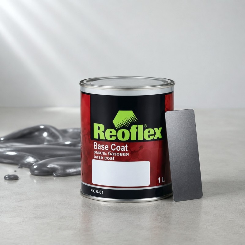 REOFLEX Эмаль (краска) базовая TOYOTA 1C7 Thunder Grey 1л