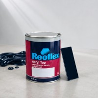 REOFLEX Эмаль (краска) акриловая 2K Acryl Top AUDI/VW LA5E 1л, БЕЗ ОТВЕРДИТЕЛЯ