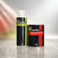 Loritone Протравливающий (кислотный) грунт 2K Etch Primer с отвердителем, 1л+0.5л.