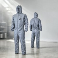TOP.10 Refinish Рабочий комбинезон малярный многоразовый с капюшоном, размер M