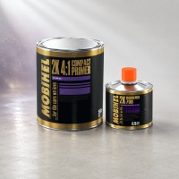 MOBIHEL Акриловый грунт-наполнитель компактпраймер LOW VOC 2K HS 4:1 1л + 0.25л. отв.