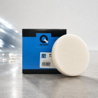 Q-Refinish Полировальный круг Ø150 мм x 25 мм на липучке, белый, ультражесткий