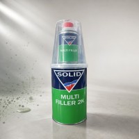 SOLID Акриловый универсальный MULTI FILLER 5+1, 0.8 л. + 0,25 л. Цвет - серый
