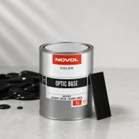NOVOL Эмаль (краска) базовая BMW 181 Diamantschwarz, Optic Base 1.0л