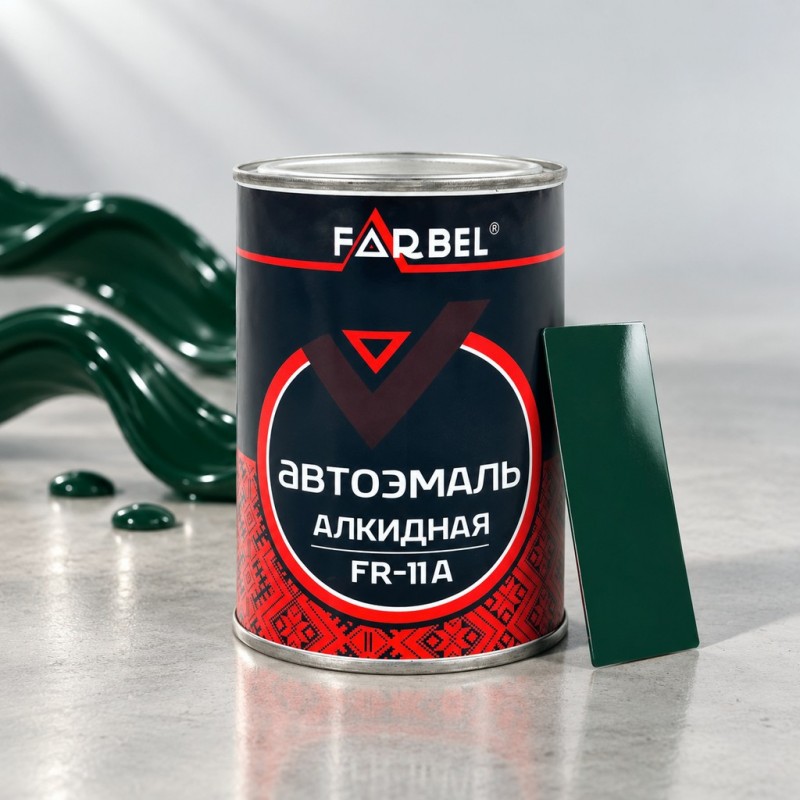 FARBEL Эмаль алкидная зеленый сад LA 307 0,8кг