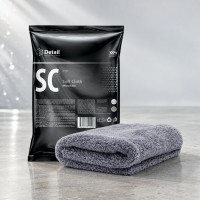 DETAIL Микрофибра SC (Soft Cloth) для нанесения защитных покрытий, 40х40см, плотность 450г/м3 DT-0165
