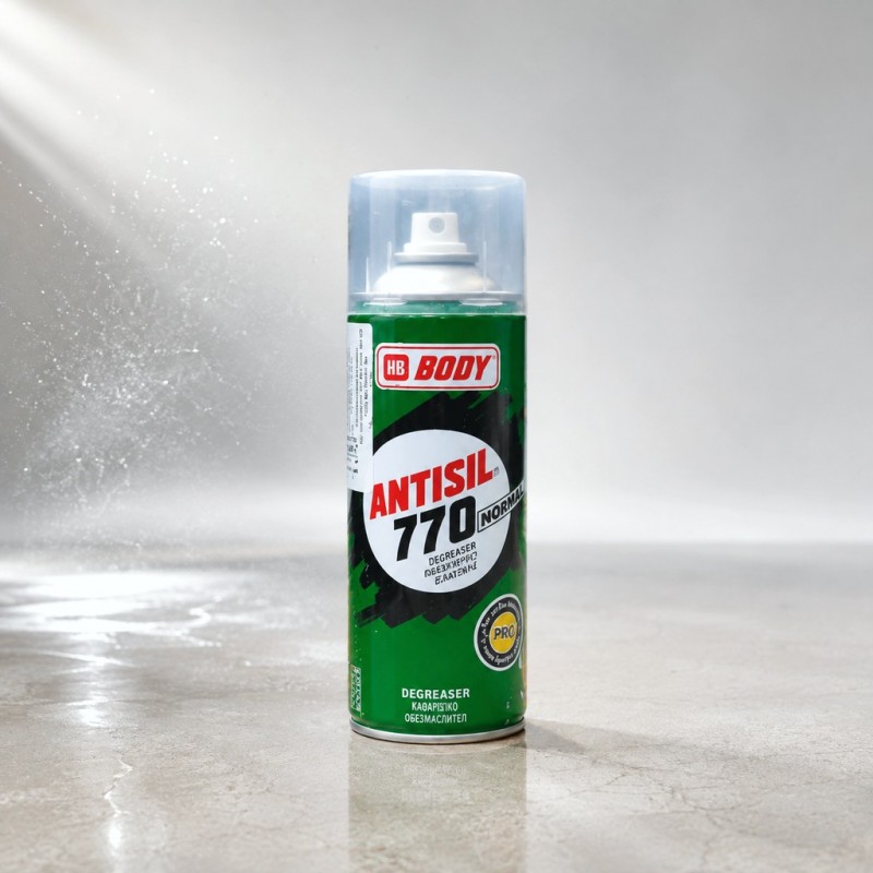 HB BODY Обезжириватель антисиликоновый (очиститель смывка силикона) 770 ANTISIL NORMAL SPRAY 400мл