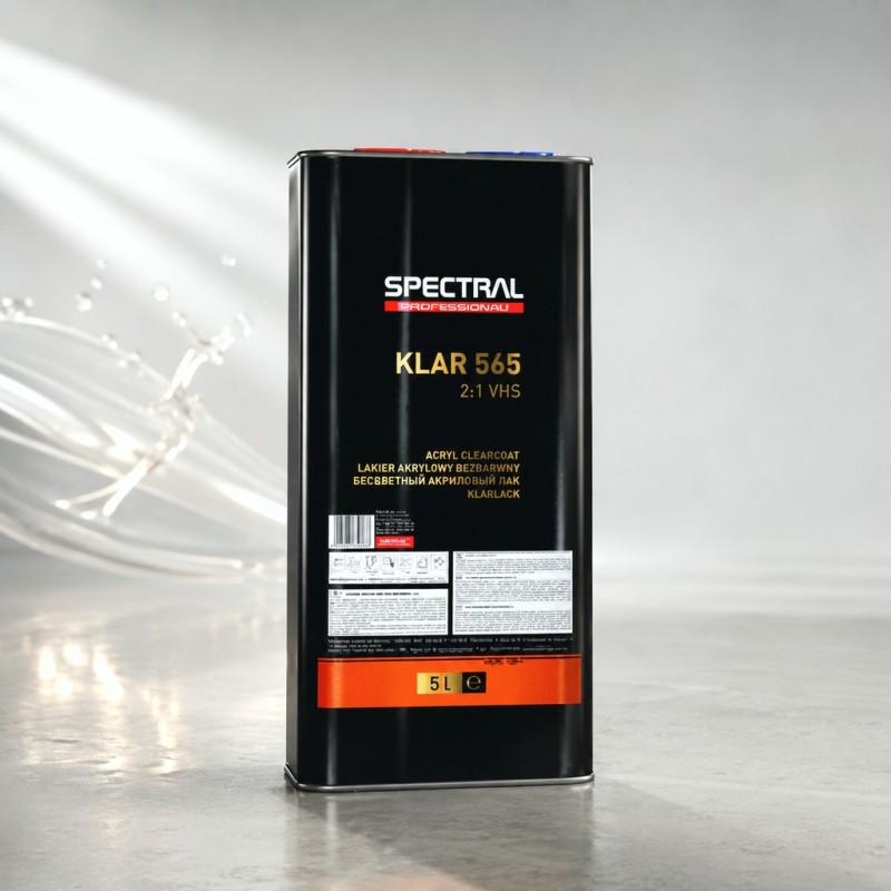 SPECTRAL Бесцветный акриловый лак KLAR 565 VHS 5л + 2,5л отв