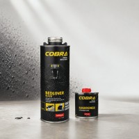 NOVOL Защитное покрытие COBRA TRUCK BEDLINER повышенной прочности, бесцветный (колеруемый) 0,6л + отв. 0,2л