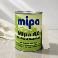 MIPA Эмаль (краска) акриловая 2K AUDI - VW L90E 1л, БЕЗ ОТВЕРДИТЕЛЯ
