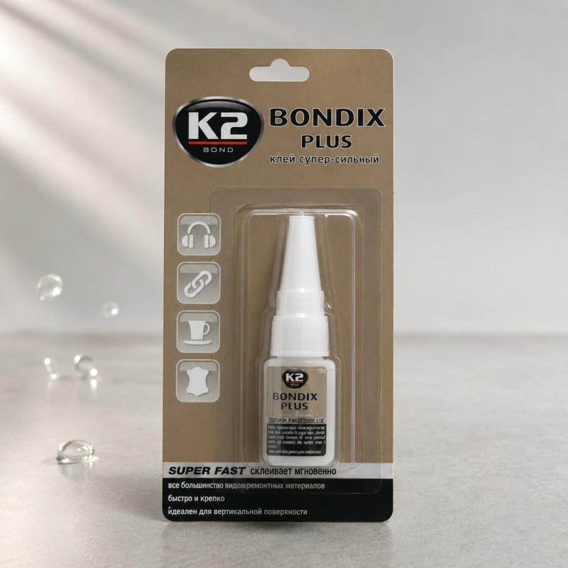 К2 Клей супербыстрый К2 BONDIX PLUS 10г