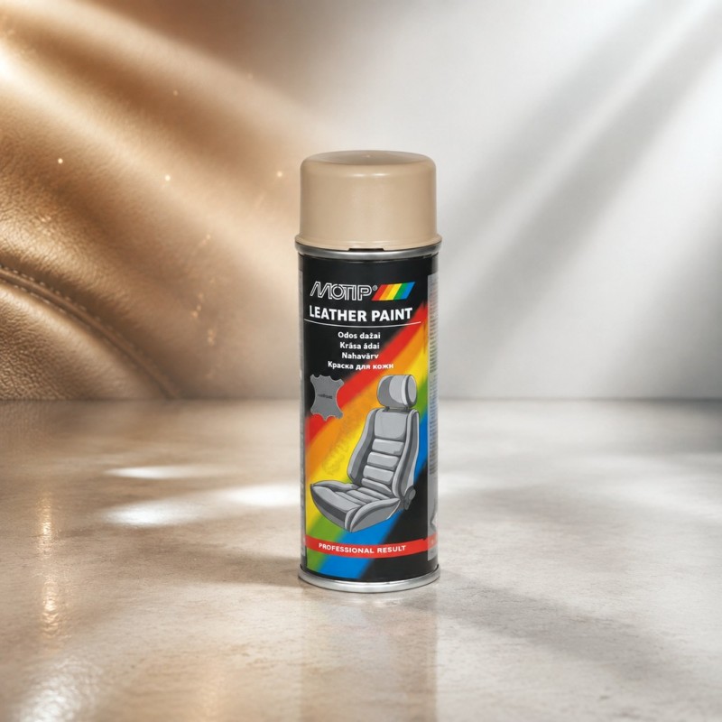 Краска-спрей для кожи и винила MOTIP 04234 бежевая (200мл) Vinylspray матовая
