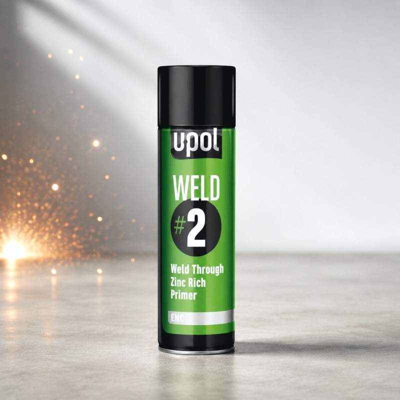 U-POL Грунт провариваемый для сварочных работ WELD#2 в аэрозоле 450 мл