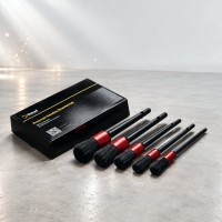 DETAIL Комплект пластиковых кистей с натуральным ворсом DT-0255