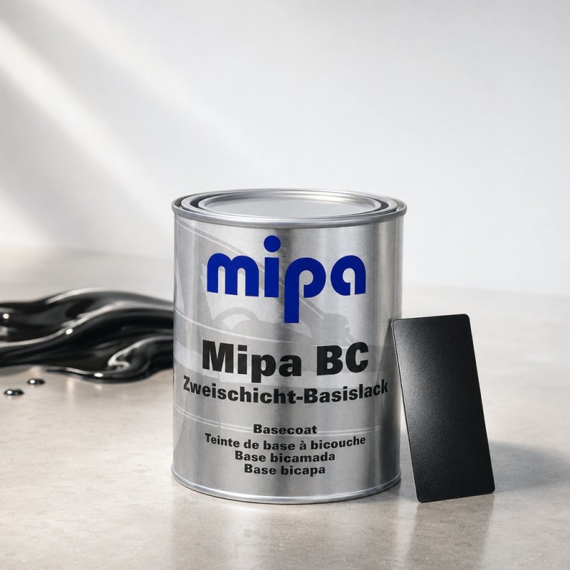 MIPA Эмаль (краска) базовая DAE 87U Pearl black 1л.