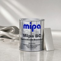 MIPA Эмаль (краска) базовая DAE 92U Poly silver 1л.