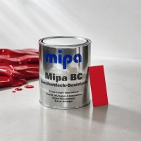 MIPA Эмаль (краска) базовая SUPER RED (цвет: глубокий красный) 1л