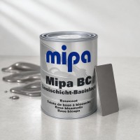 MIPA Эмаль (краска) базовая AUDI - VW LA7Y Zinngrau 1л