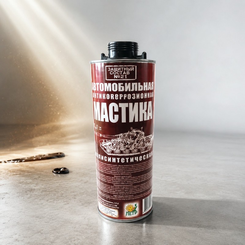 Петр Мастика антикоррозийная полусинтетическая №621 1 л. Евробаллон
