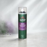 AUTOP Эмаль акриловая высокоукрывистая №18, High Build Topcoat (аэрозоль), чёрная глянцевая, 650мл