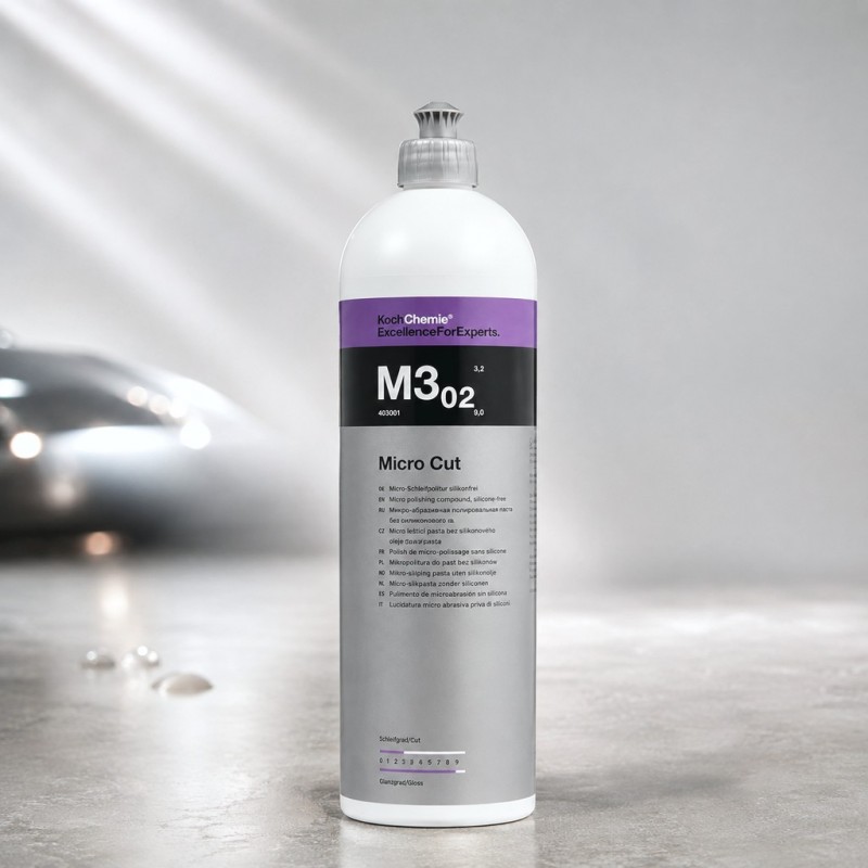 Koch Микрошлифовальная антиголограмная полировальная паста M3.02 Micro Cut, 1литр