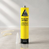 TOP.10 Refinish Клей-герметик для вклейки лобовых стекол, черный, туба 310мл