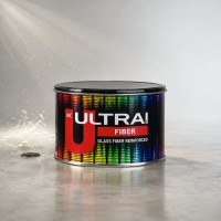 ULTRA Шпатлевка полиэфирная со стекловолокном FIBER, 0,2 кг
