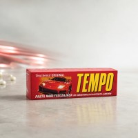 DRUCHEMA Глянцевая восковая полировальная паста ORIGINAL TEMPO (красная) 120гр. для очистки и полировки новых лаков.