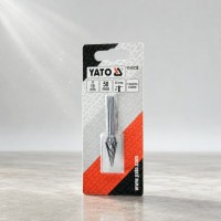 YATO Шарошка металлическая коническая заостренная 10х58мм PREMIUM