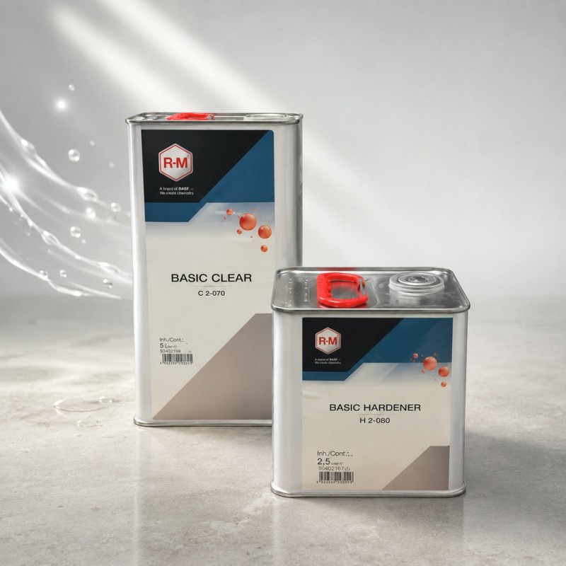 RM Бесцветный акриловый лак Basic Clear C 1150 5л + отв. 2,5л