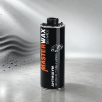 MasterWax Антикорозийное покрытие Антишум, жидкие подкрылки MW Service евробаллон, 1л