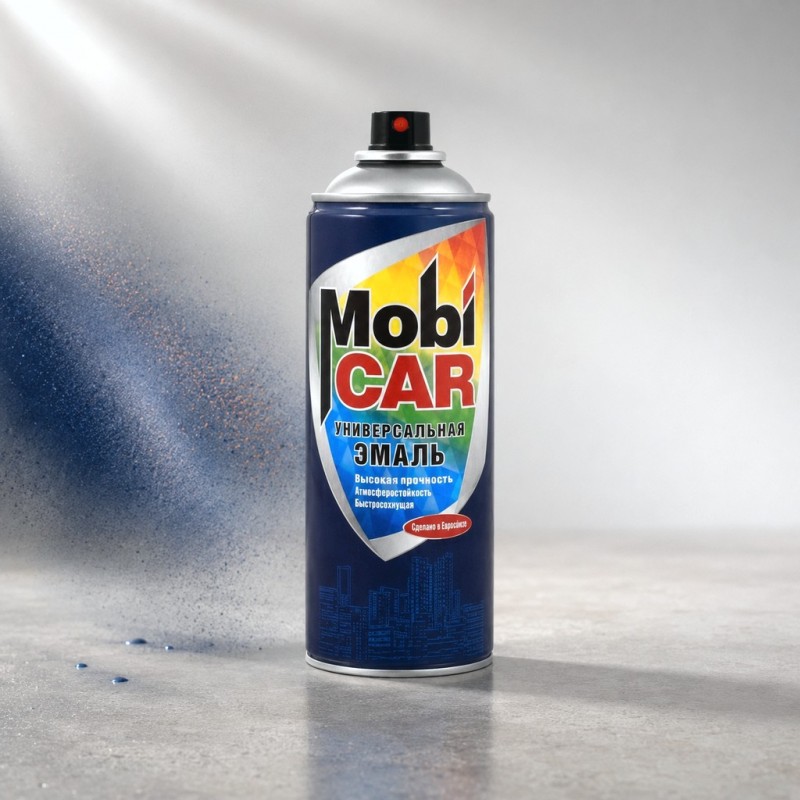 MobiCAR Эмаль (краска) акриловая универсальная, в аэрозоле 520 мл