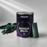 FARBEL Эмаль (краска) базовая AUDI - VW LY6P, 1л.