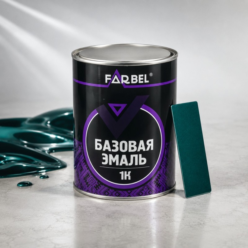FARBEL Эмаль (краска) базовая BMW 324, 1л.
