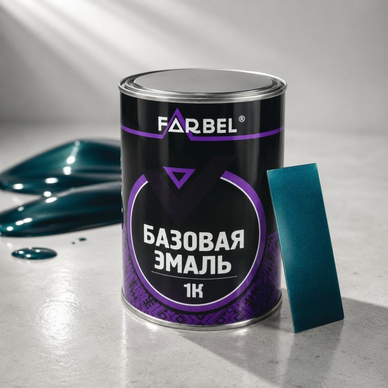 FARBEL Эмаль (краска) базовая OPEL 283, 1л.