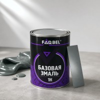 FARBEL Эмаль (краска) базовая PEUGEOT EZA, 1л.