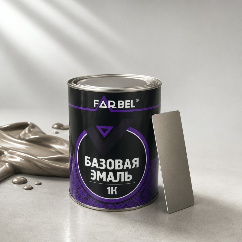 FARBEL Эмаль (краска) базовая CHRYSLER PTE, 1л.