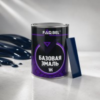 FARBEL Эмаль (краска) базовая AUDI - VW LA5E, 1л.