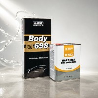 HB BODY Бесцветный акриловый лак PROLINE 698 HS SR 5л+ 2.5отв.