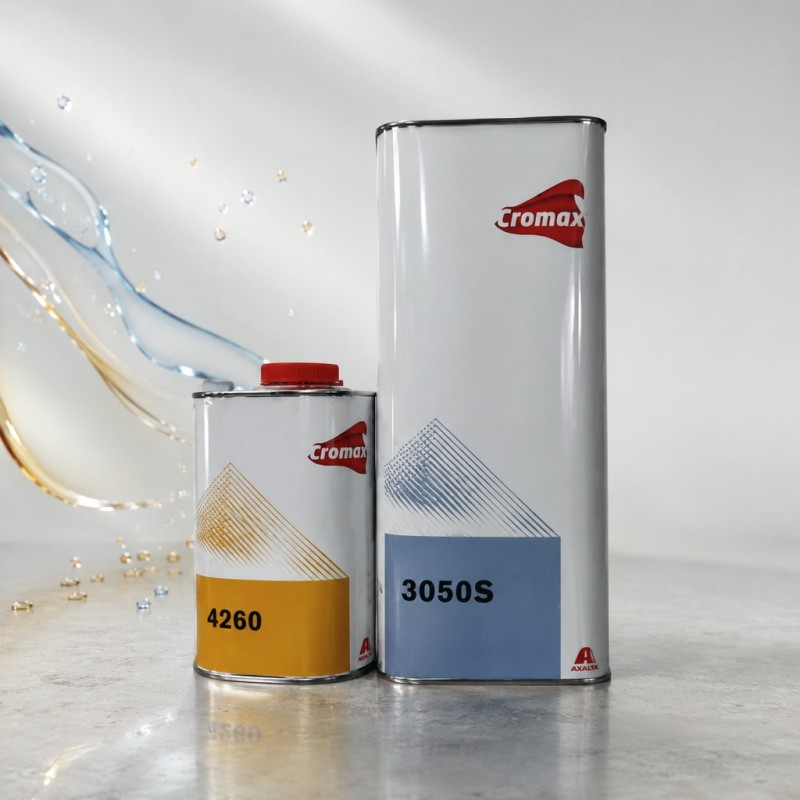 Cromax Бесцветный акриловый лак CHROMACLEAR 3050S, 5л.