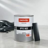 NOVOL Эмаль (краска) базовая Renault B66 Gris Eclipse, Optic Base 1.0л