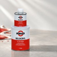 RELO Акриловый грунт-наполнитель HS 4+1 2K Relocryl 1л + 0.25л отв.,