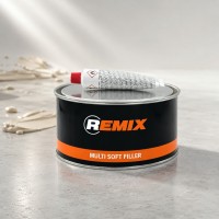 REMIX Шпатлевка универсальная MULTI SOFT FILLER среднезернистая наполнительная, 1.8кг