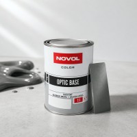 NOVOL Эмаль (краска) базовая Mazda 25H Silver Cloud, Optic Base 1.0л