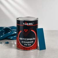 FARBEL Эмаль алкидная сине-голубой LA 400 0,8кг