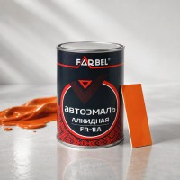 FARBEL Эмаль алкидная оранжевая LA 1025 0,8кг