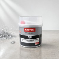 NOVOL Шпатлевка полиэфирная с алюминиевым наполнителем ALU 0.75кг