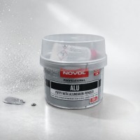 NOVOL Шпатлевка полиэфирная с алюминиевым наполнителем ALU 0.25кг