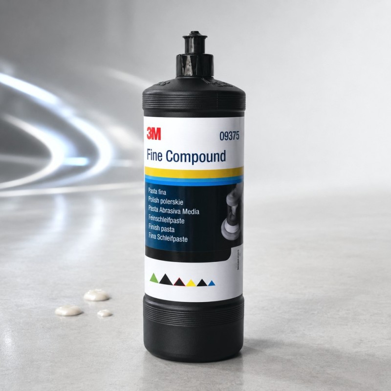 3M™ Полировальная паста 09375 среднеабразивная, 1л