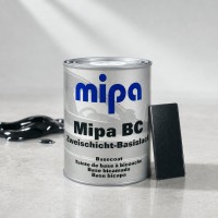 MIPA Эмаль (краска) базовая BMW 303 Cosmosshwarz 1л